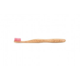 Cepillo de dientes de Bambú - Rosa