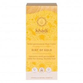 Khadi Tinte Vegetal Toque Dorado 100% Herbal 100gr.
